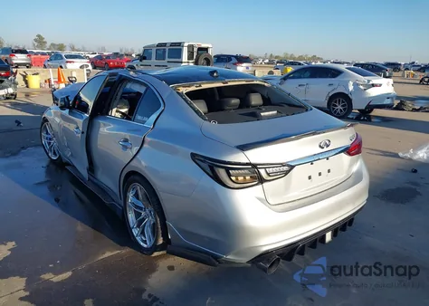 2018 Infiniti Q50 3.0T Sport z USA, uszkodzony, nr VIN JN1EV7AR8JM444379